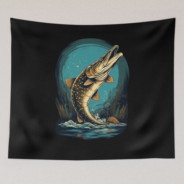 Item preview, Pike Fish designed and sold by MG-MagicGallery.