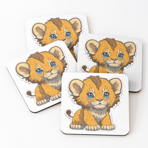 Item preview, cute lion cub designed and sold by FINCAN1.