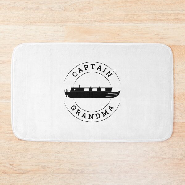 Item preview, Captain Grandma (blk-blk) designed and sold by canal-arts.