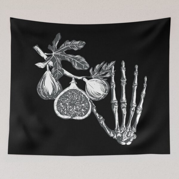 Item preview, VINTAGE FIG TREE AND SKELETON, THE BELL JAR SYLVIA PLATH designed and sold by FlutteringWings.