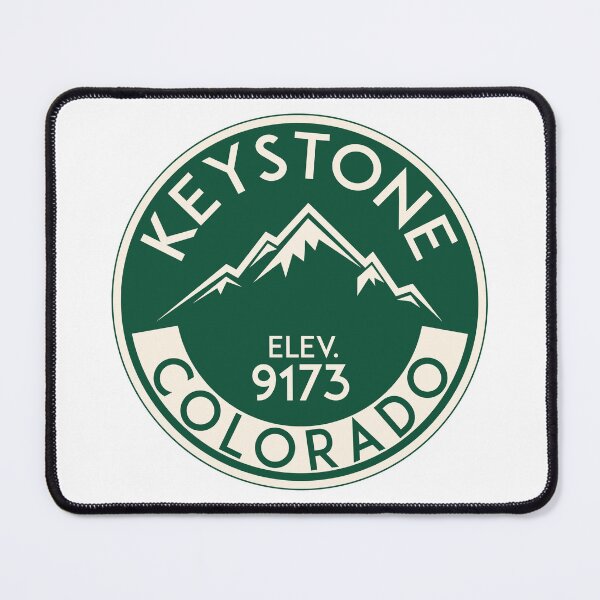 Item preview, Keystone Colorado Skiing Mountains Ski Skier Snowboarding designed and sold by DESTINATIONS DECAL.