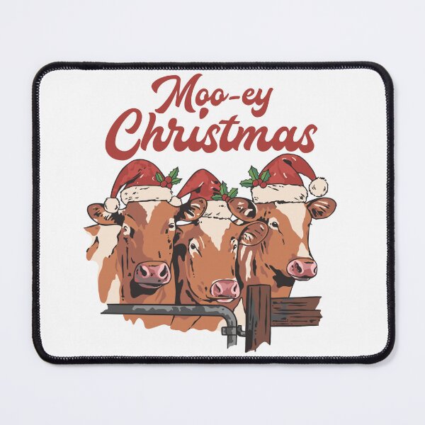 Item preview, Moo-ey Christmas designed and sold by TheTurquoiseVet.