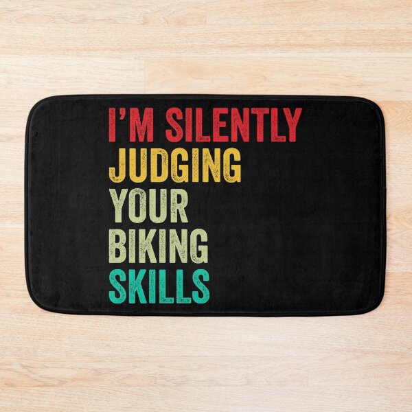 Item preview, Biking Lovers Gift, Funny I'm Silently Judging Your Biking Skills designed and sold by vzrnmichsudops.