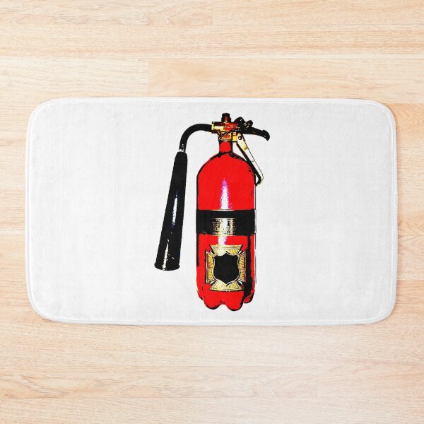 Item preview, Fire Extinguisher, Vintage Red Fire Extinguisher designed and sold by BubbaCommerce.