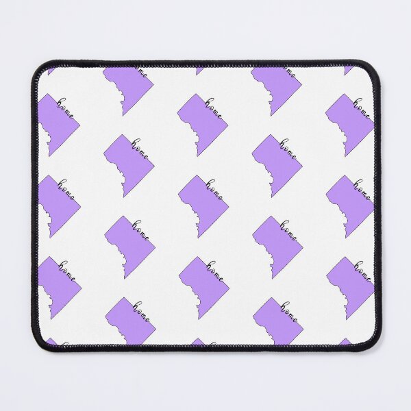 Item preview, District Of Columbia Is My Home | Purple Home State Outline - designed and sold by PurpleLoveStore.