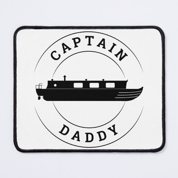 Item preview, Captain Daddy (blk-blk) designed and sold by canal-arts.