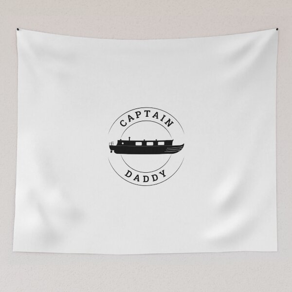 Item preview, Captain Daddy (blk-blk) designed and sold by canal-arts.