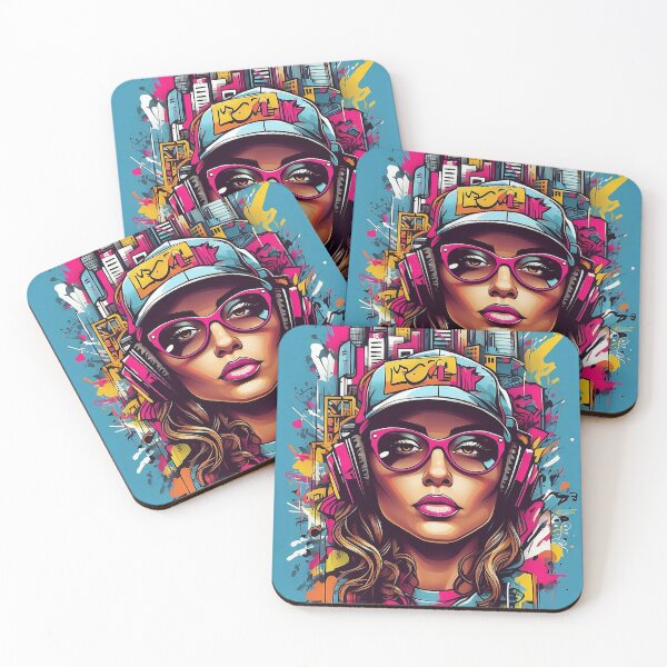 Item preview, City Beats: Urban Rhythms Illustrated in Vibrant Hues designed and sold by ArtComixHaven.