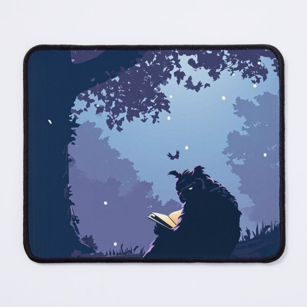Item preview, Midnight Owlbear Reading designed and sold by WarHaven.