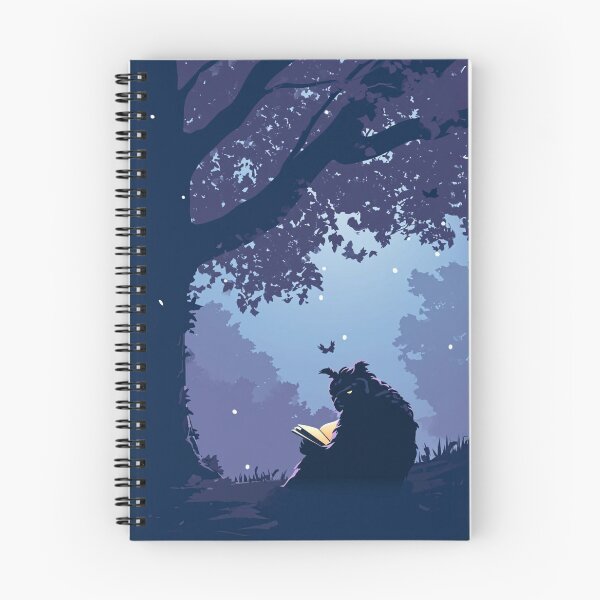 Item preview, Midnight Owlbear Reading designed and sold by WarHaven.