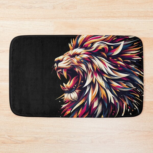 Item preview, Lion roars geometric gift designed and sold by Pineapple-Tree.