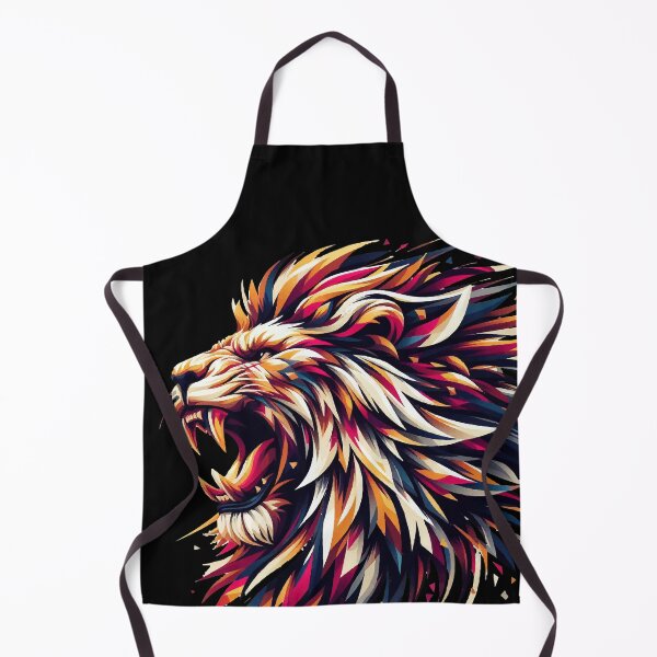 Item preview, Lion roars geometric gift designed and sold by Pineapple-Tree.