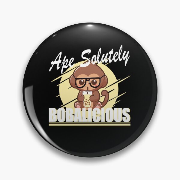 Item preview, Ape Salutely Bobalicious Boba tea lover designed and sold by Merchandiser099.