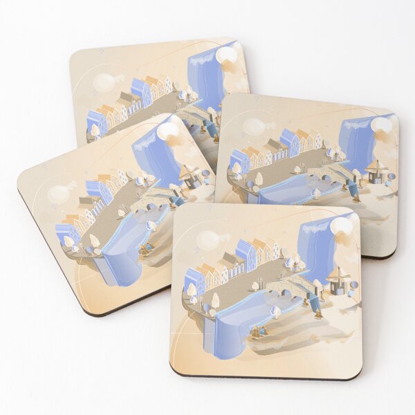 Item preview, Serene Amsterdam illustration Light designed and sold by mirforlove.