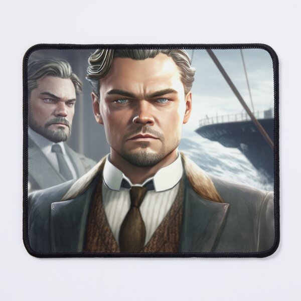 Item preview, Eternal Voyage: DiCaprio and the Solitary Mariner designed and sold by ZuelowArt.