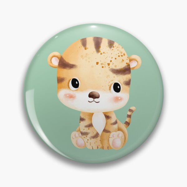 Item preview, Cuteness Roar: Kawaii Tiger Collection designed and sold by Wise-Geek.