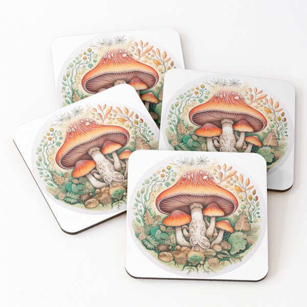 Item preview, Circular Mushroom Design designed and sold by *~*MagicCorner*~*.