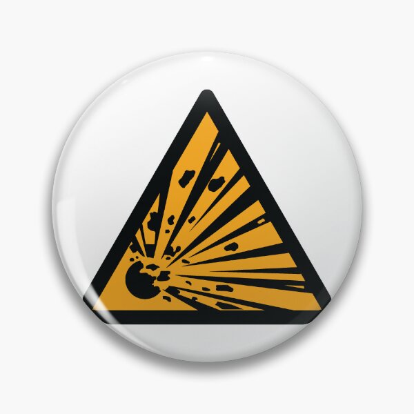 Item preview, Warning: Explosive Materials! designed and sold by Tunelesspaper.
