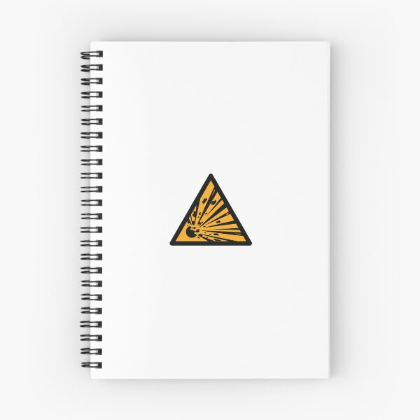 Item preview, Warning: Explosive Materials! designed and sold by Tunelesspaper.