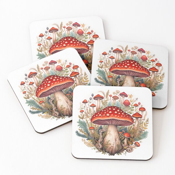 Item preview, Circular Mushroom Design designed and sold by *~*MagicCorner*~*.