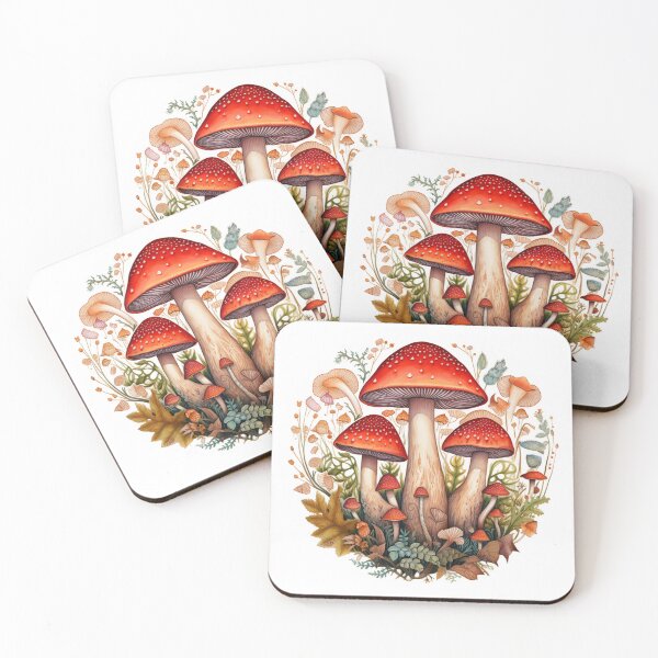 Item preview, Circular Mushroom Design designed and sold by *~*MagicCorner*~*.