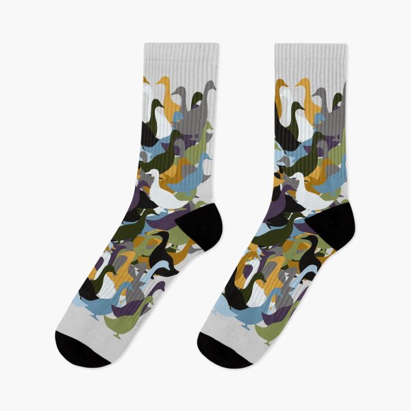 Item preview, Ducks Everywhere - Earth Colours  designed and sold by ClanRaeDesign.