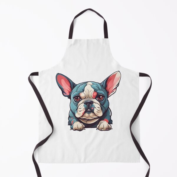 Item preview, Azure Paws: Blue Frenchie Charm designed and sold by WAUZ.