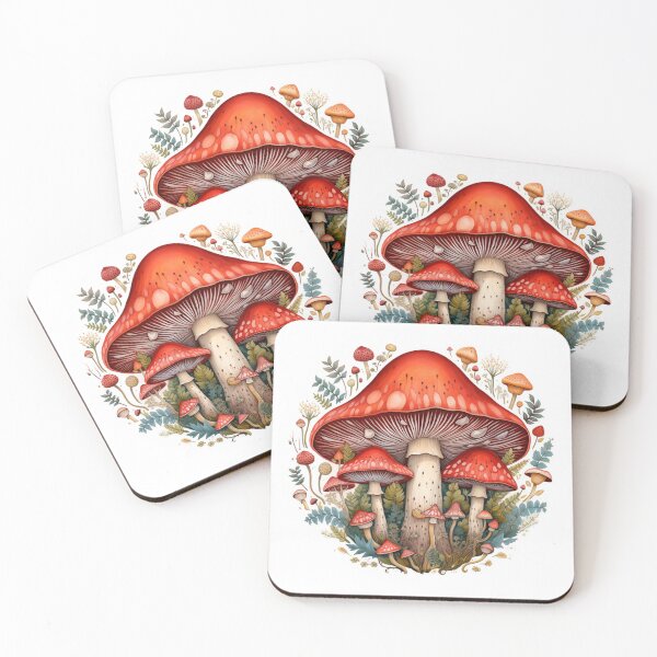Item preview, Circular Mushroom Design designed and sold by *~*MagicCorner*~*.