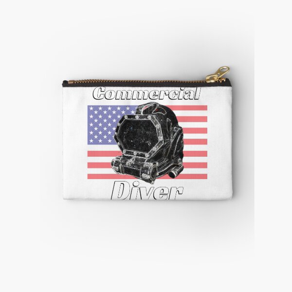 Item preview, Commercial Scuba Diver, American Flag Commercial Diver designed and sold by BubbaCommerce.