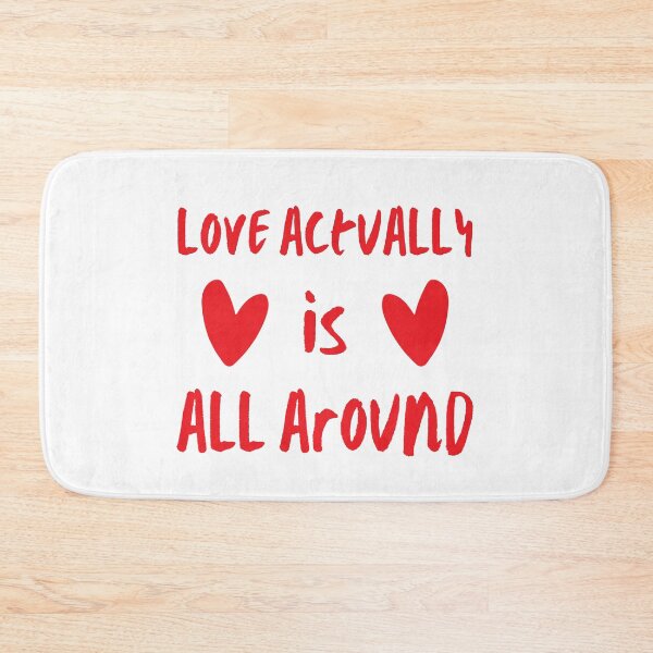 Item preview, love actually is all around designed and sold by Hannah Rosen.