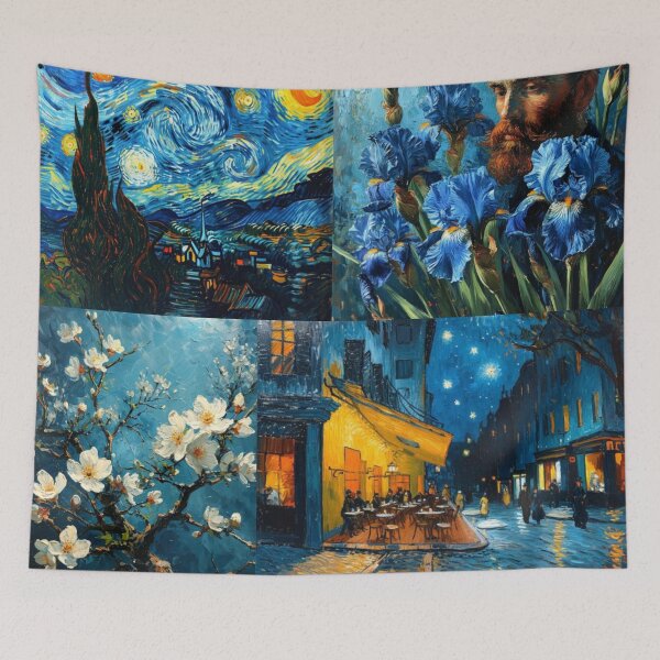 Item preview, Starry Artistry, Van Gogh Masterpieces Tee, Impressionist Vision, Gallery Glimpse designed and sold by Terry-Salsa.