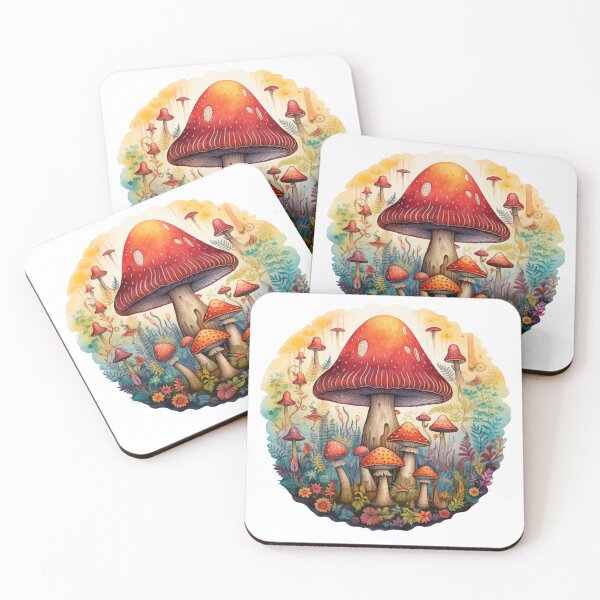 Item preview, Circular Mushroom Design designed and sold by *~*MagicCorner*~*.