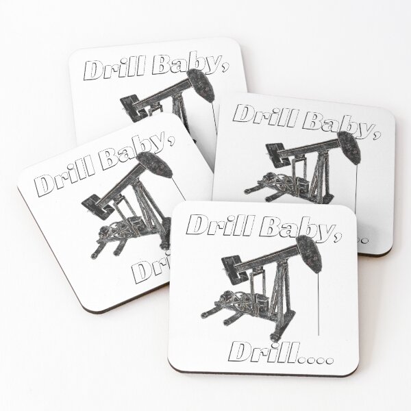 Item preview, Oil Pump, Pump Jack, Crude Oil Field Worker, Drill Baby Drill designed and sold by BubbaCommerce.