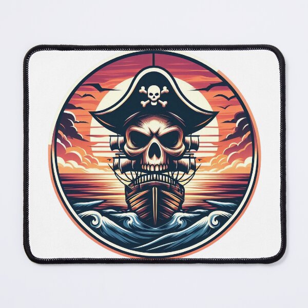 Item preview, HORROR SKULL PIRATE TIME designed and sold by ABT13.