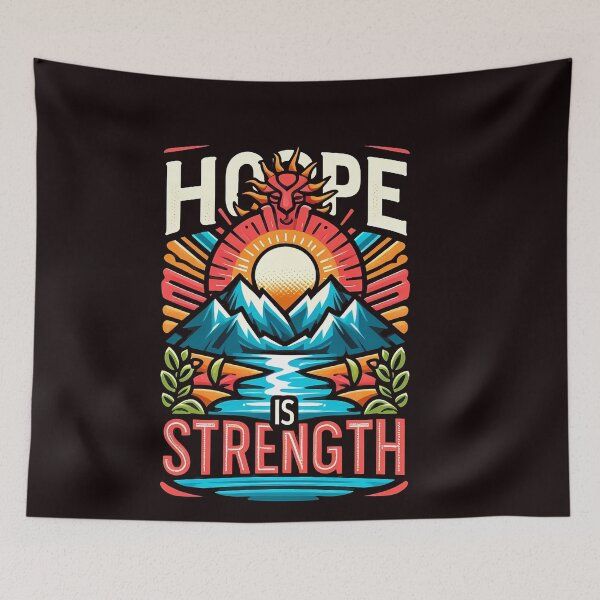 Item preview, Hope Is Strength designed and sold by GLORY-LIFE.