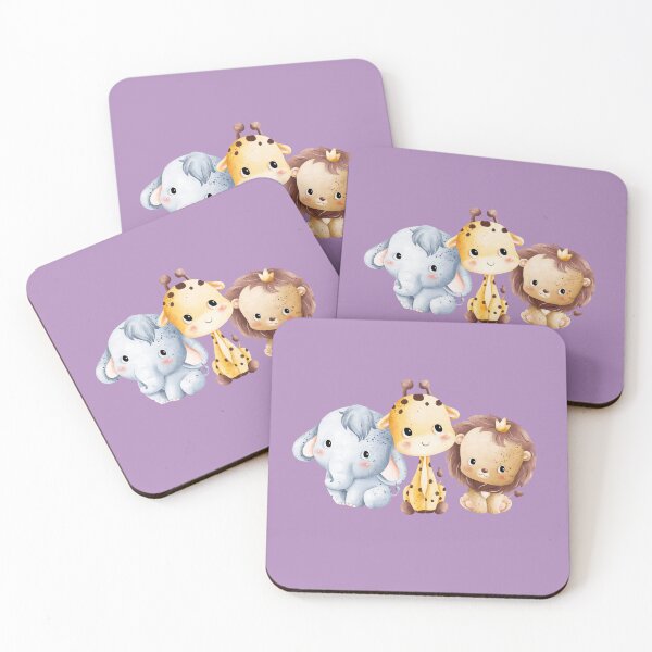 Item preview, Safari Squad: Kawaii Wildlife Collection designed and sold by Wise-Geek.