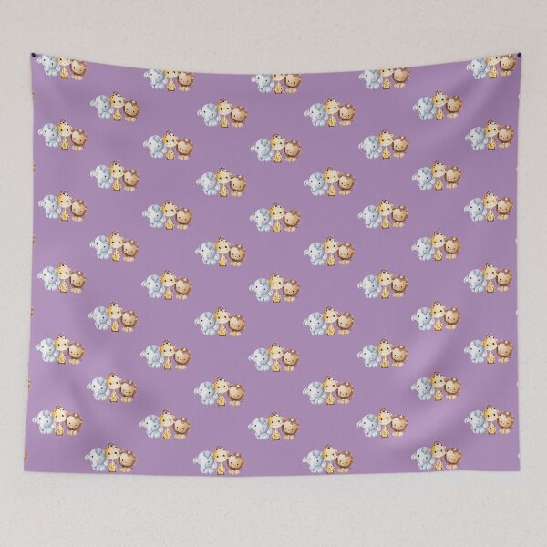 Item preview, Safari Squad: Kawaii Wildlife Collection designed and sold by Wise-Geek.