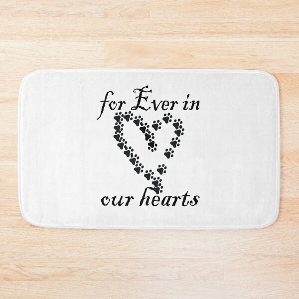 Item preview, for-ever in our hearts for anniversary of dog's dea-th designed and sold by MABROTH.