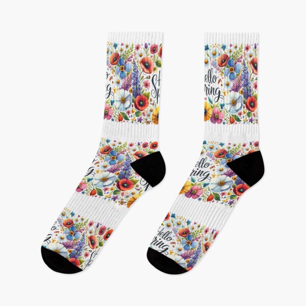 Item preview, Vibrant Spring Greetings: Whimsical Flower Art designed and sold by KNAA.
