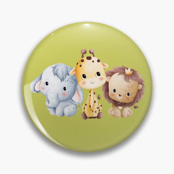 Item preview, Safari Squad: Kawaii Wildlife Collection designed and sold by Wise-Geek.