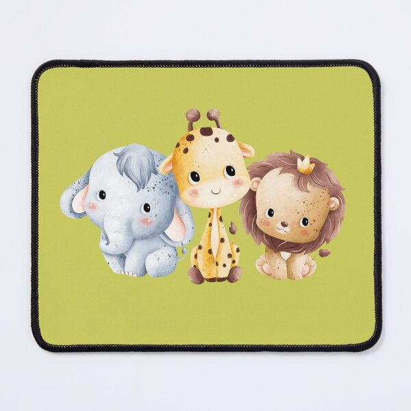 Item preview, Safari Squad: Kawaii Wildlife Collection designed and sold by Wise-Geek.