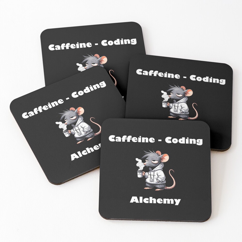 Item preview, Coasters (Set of 4) designed and sold by ZapTeesDesign.