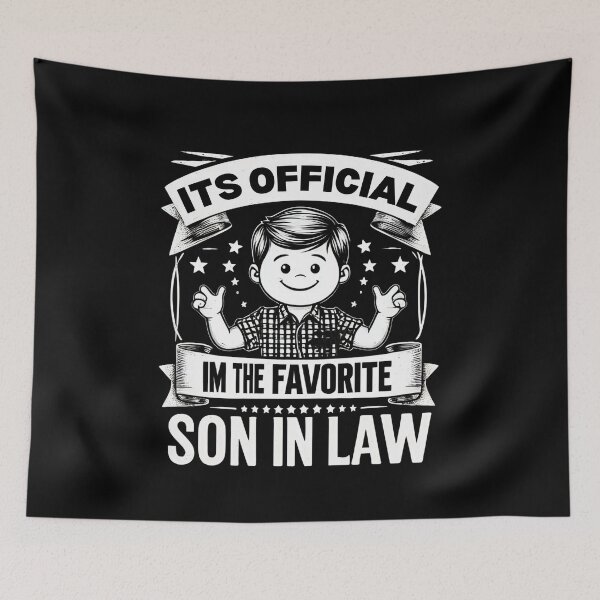 Item preview, Mother in Law It's Official I'm The Favorite Son in Law  designed and sold by SlocifieShop.