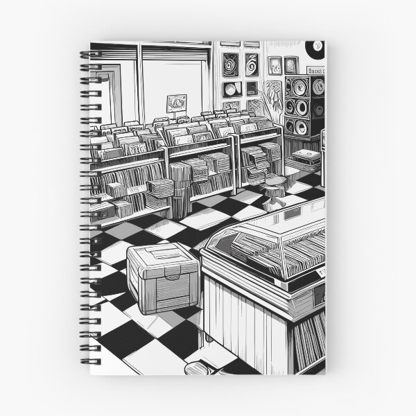 Item preview, Record shop designed and sold by OldSchoolRetro.