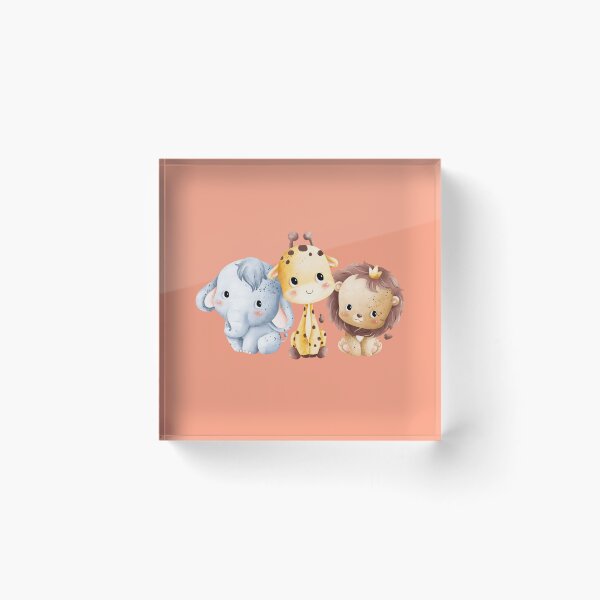 Item preview, Safari Squad: Kawaii Wildlife Collection designed and sold by Wise-Geek.