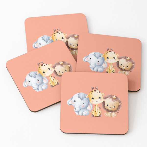 Item preview, Safari Squad: Kawaii Wildlife Collection designed and sold by Wise-Geek.