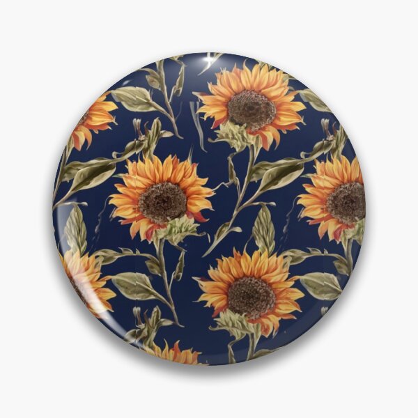 Item preview, Floral Pattern, Baroque Sunflowers designed and sold by Cr320.