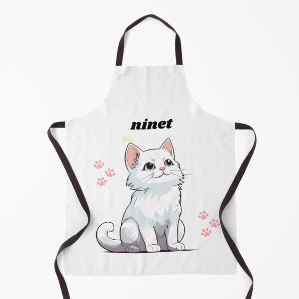 Item preview, ninet blanch cat designed and sold by nabilshopp.