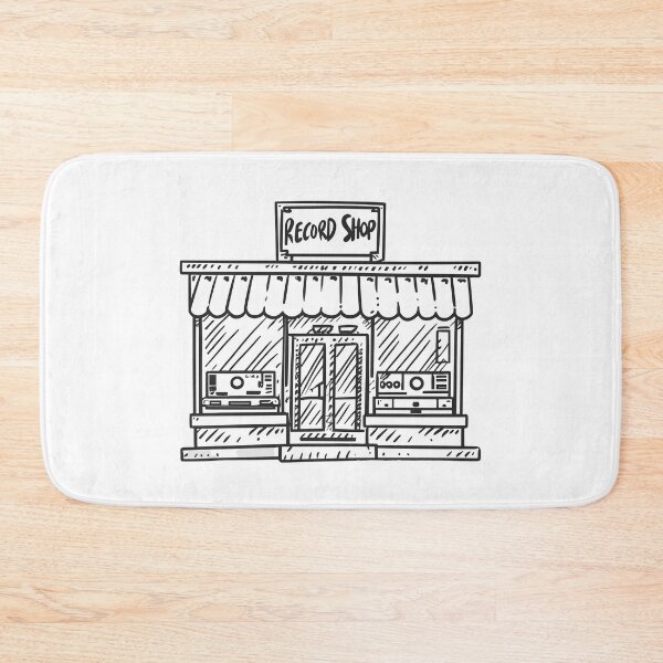 Item preview, Record shop designed and sold by OldSchoolRetro.