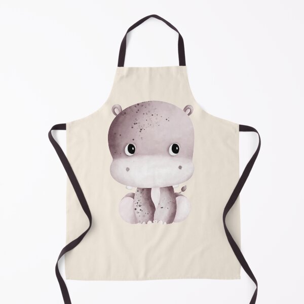 Item preview, Hippo Harmony: Kawaii Hippo Collection designed and sold by Wise-Geek.